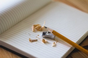 pencil, notebook, Pixabay